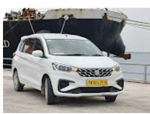 Bevin Transports taxi near Thoothukudi port